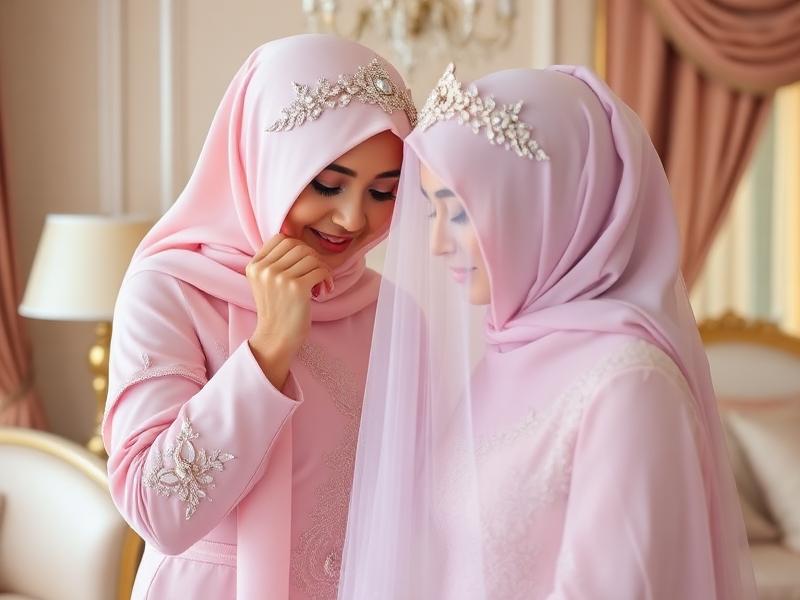 وصيفة العروس لمياء